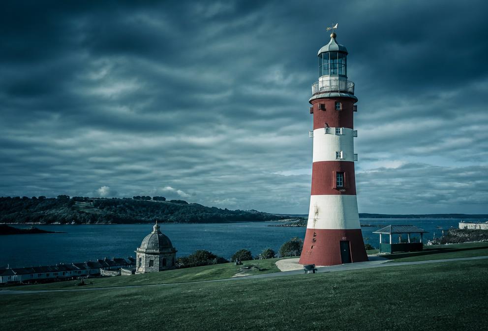 Landmark skyline of Plymouth, where Wayne Kelly delivers neurodiversity consultancy